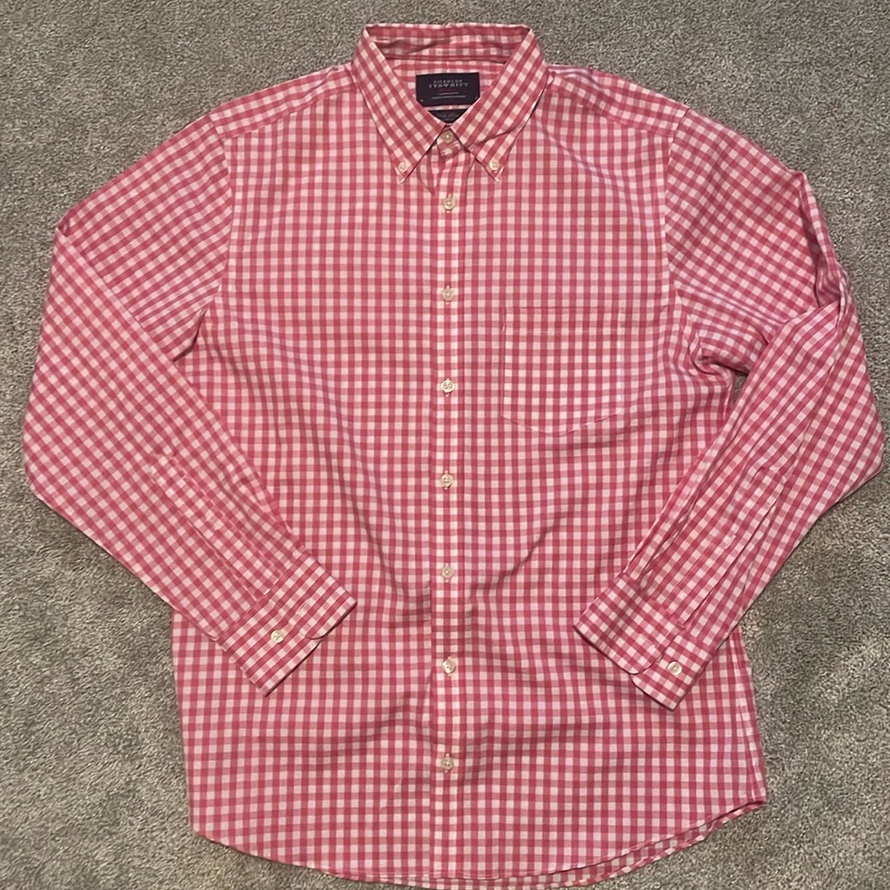 Charles Tyrwhitt non iron slim fit, size medium